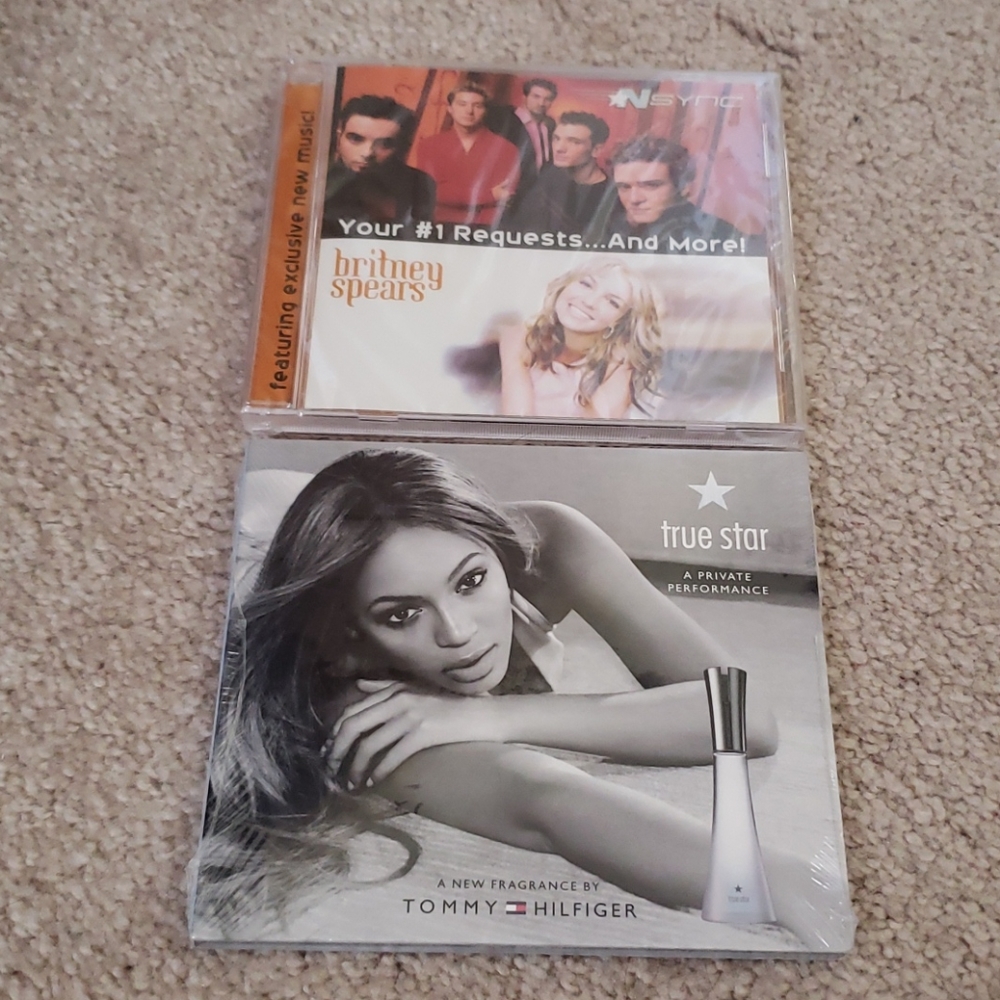 Vintage CD - beyonce nsync Britney spears